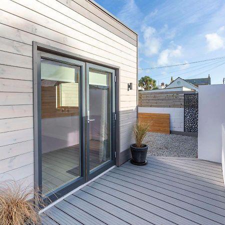 Stones Throw Studio Apartment Bude Cornwall Bagian luar foto